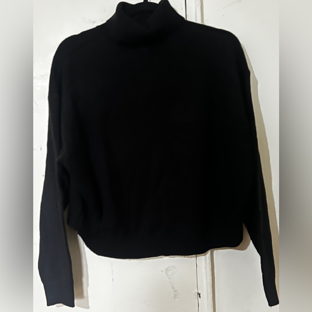 H&M Black Knit Turtle Neck Sweater